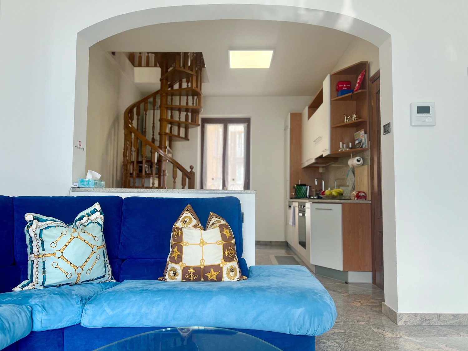 Wooden furniture and cabinet with pillow